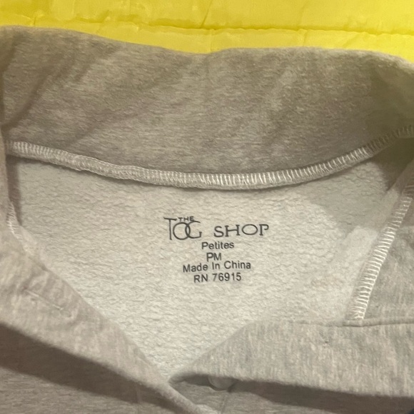 The Tog Shop color block golf sweater top women’s size petite medium M - Picture 4 of 4